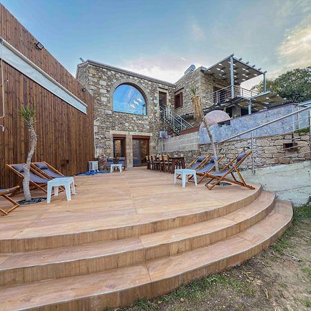 Heated Private Ozone Salt Pool, Jacuzzi, Cinema Inside & Outside, Ping Pong, Billiard, Ps5, Playground, Giant Chess, Giant Monopoly, Table Football, 3X Surround Sound - Villa Rokka Luxe Kíssamos Екстериор снимка